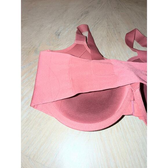 Spanx Bra-llelujah Front-Close T-Shirt Bra in wild rose size 36DD - Picture 4 of 7